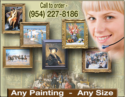 Museum and Auction Oil Painting Reproductions: