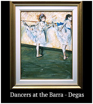 Dancers at the Barra - Degas